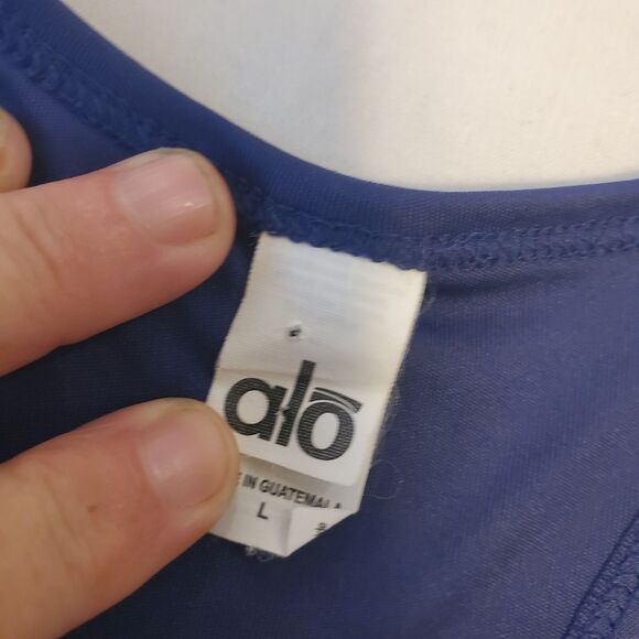 Alo Yoga Womens L Active Razorback Tank Kai Opua Hawaii Row Club Resort Active - Picture 5 of 5